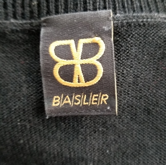 BASLER beaded wool poncho sweater - Picture 5 of 8